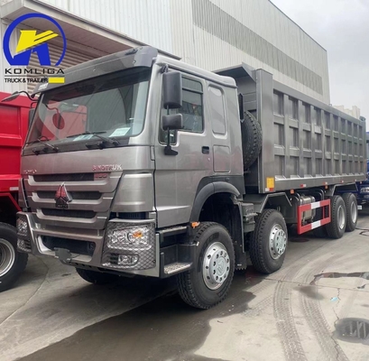 Pedido personalizado 12 rodas Sinotruk HOWO 8X4 camião de descarga camião de despejo é a resposta