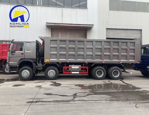 Pedido personalizado 12 rodas Sinotruk HOWO 8X4 camião de descarga camião de despejo é a resposta