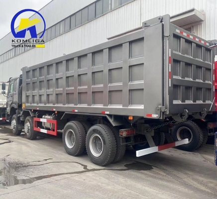 Pedido personalizado 12 rodas Sinotruk HOWO 8X4 camião de descarga camião de despejo é a resposta