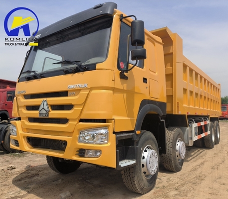 Pedido personalizado 12 rodas Sinotruk HOWO 8X4 camião de descarga camião de despejo é a resposta