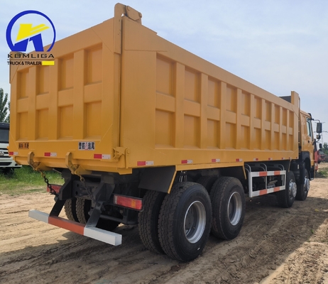 Pedido personalizado 12 rodas Sinotruk HOWO 8X4 camião de descarga camião de despejo é a resposta