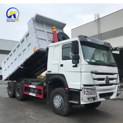 Estilo de elevação dianteira 6X4 10 Wheeler Sinotruk Heavy Duty HOWO Tipper Dumper Dump Truck