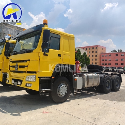 2024 Sinotruk HOWO 400HP 420HP Caminhão de cabeças de reboque para carga de pneus Capacidade 40-60 toneladas