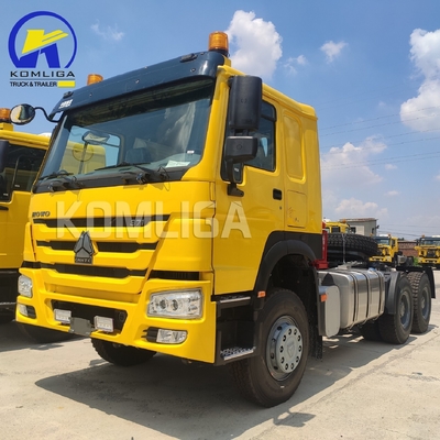 2024 Sinotruk HOWO 400HP 420HP Caminhão de cabeças de reboque para carga de pneus Capacidade 40-60 toneladas