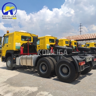 2024 Sinotruk HOWO 400HP 420HP Caminhão de cabeças de reboque para carga de pneus Capacidade 40-60 toneladas
