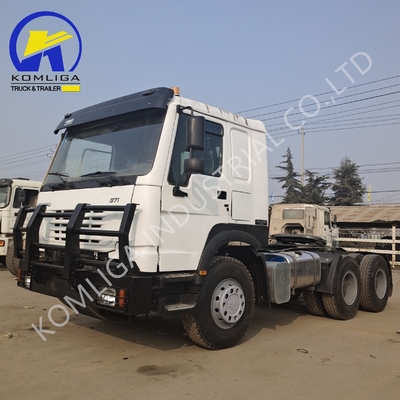 Caminhão usado Sinotruk HOWO 6X4 com capacidade de carga de 40 a 60 toneladas