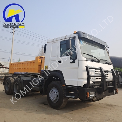Caminhão usado Sinotruk HOWO 6X4 com capacidade de carga de 40 a 60 toneladas