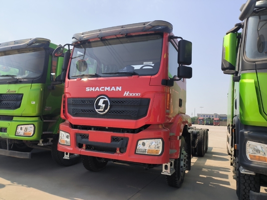 Zf Direção Shacman 6X4 10 rodas 30t caminhão-trator com 400L Alumínio Oil Tanker para a África