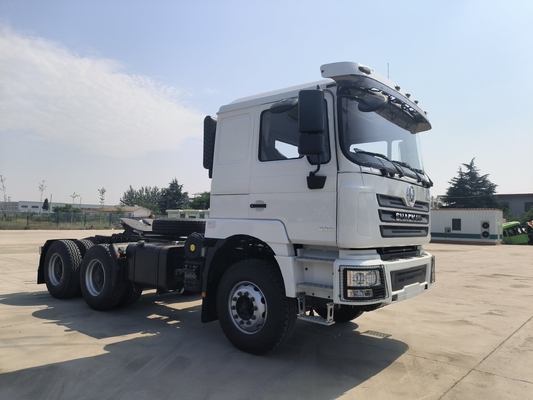 Zf Direção Shacman 6X4 10 rodas 30t caminhão-trator com 400L Alumínio Oil Tanker para a África