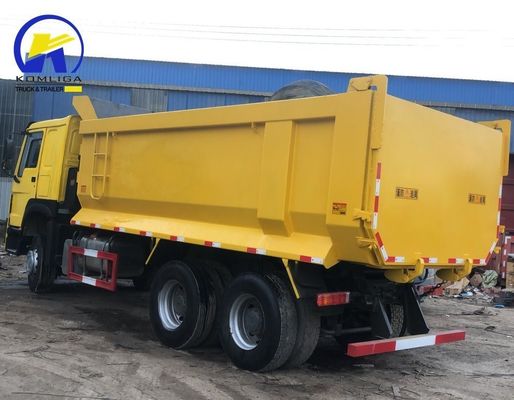 Rhd LHD 6X4 Sinotruk HOWO Dump Truck com assentos≤5 e sistema de direção Zf8118