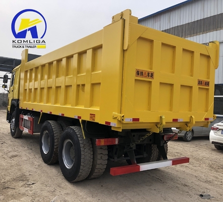 Sinotruk 6*4 8*4 30tons de captador usado HOWO camião de descarga com assentos do motor D12.42-20 ≤5