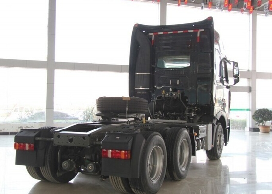 6×4 Transmissão manual Sinotruk HOWO T7h Tractor truck