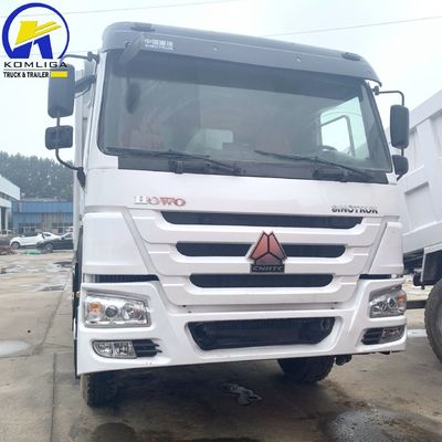 Caminhão de descarga usado Sinotruk HOWO 6X4 com 10 rodas e capacidade de carga de 21-30 t
