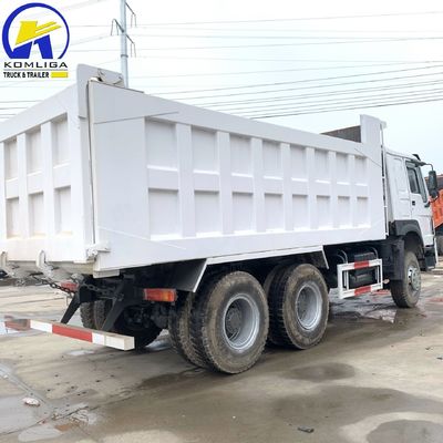 Caminhão de descarga usado Sinotruk HOWO 6X4 com 10 rodas e capacidade de carga de 21-30 t