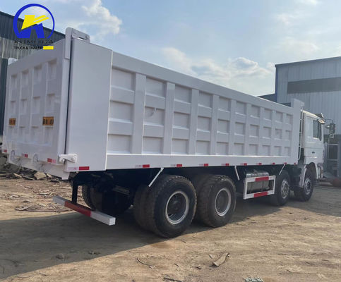 Shacman 8X4 12 rodas Diesel Dumpper Tipper Mining Dump Truck com tecnologia avançada