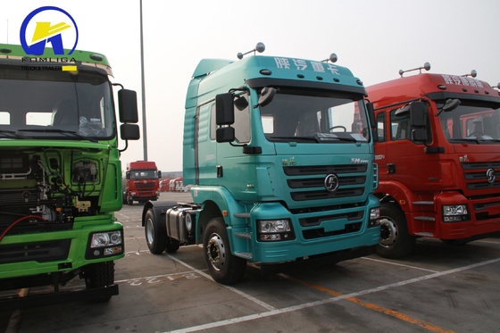 Shacman Trailer Truck 4X2 6X4 Heavy Duty Tractor Truck Personalização com 12r22.5 Pneus