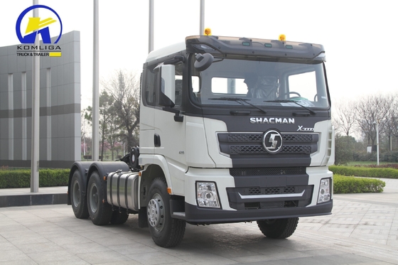 Shacman Usado Trailer Head Prime Mover 6X4 Tractor Truck 50 /90 Base de tração Opcional
