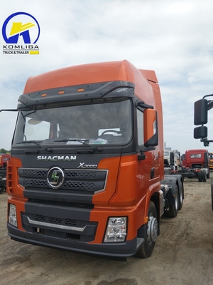 Cabeça de reboque de segunda mão Shacman 420HP 6X4 6*4 10 rodas Tractor Truck Sx4255jv324