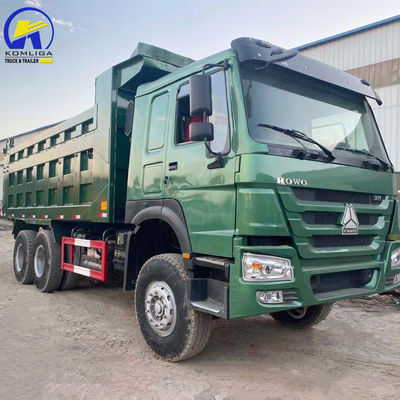 Camião Sinotruck usado HOWO Camião de descarga 6X4 20-30 toneladas Camiões de reboque Euro 2 Potência 351-450 cv