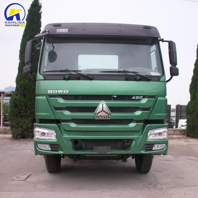 420HP Diesel Sinotruk HOWO 6X4 10 rodas Tractor Truck Trailer Head para Indústrias Finais