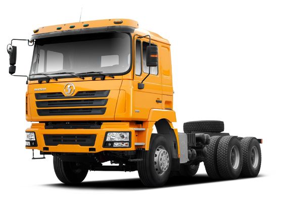 6X4 Shacman Dump Truck com levantamento hidráulico e transmissão Hw19710