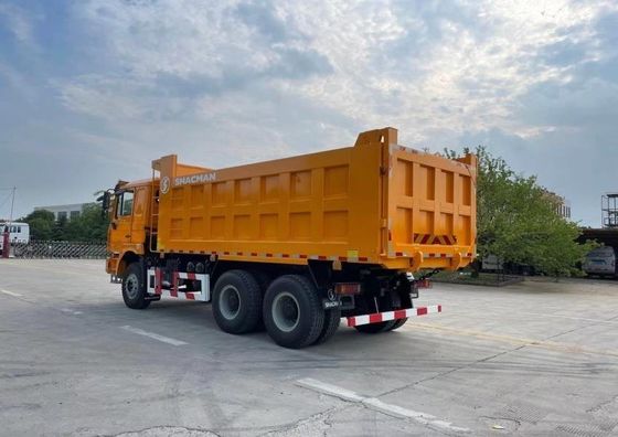 DOT Certificado Shacman 6X4 10 Pneus Dump Truck Tipper Truck com uma cabine de dormir e A / C
