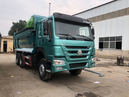 Elevação Ventral Tipper Elevação hidráulica Sinotruk 10 rodas 6X4 camião de descarga com forma de U