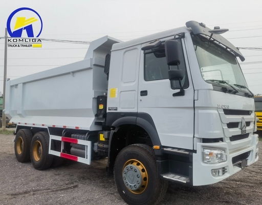 Elevação Ventral Tipper Elevação hidráulica Sinotruk 10 rodas 6X4 camião de descarga com forma de U