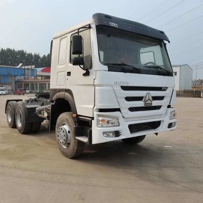 Sinotruk HOWO 371HP 6X4 10 Rodas Semi-reboque cabeça de carga tanque de descarga de descarga de reboque caminhão-trator
