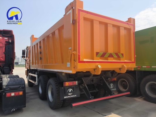 Utilizado Shacman 6X4 10 Wheels Tipper/Dump Truck com design de pneu radial e eixo traseiro Hc16