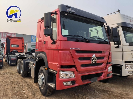 SINOTRUK 10 Wheeler 6X4 Truck Usado HOWO Tipper Dump Trucks Tractor com pneus 12.00r20