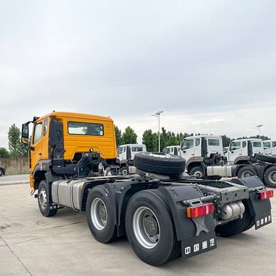 16 toneladas eixo traseiro Sinotruk HOWO 6X4 Trator Caminhão de contêineres Trailer Dump Caminhão esqueleto