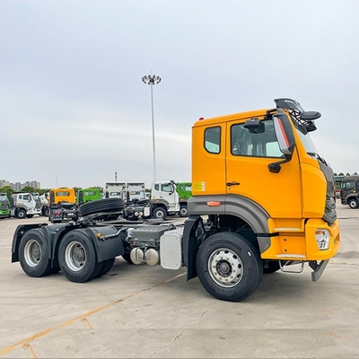 16 toneladas eixo traseiro Sinotruk HOWO 6X4 Trator Caminhão de contêineres Trailer Dump Caminhão esqueleto