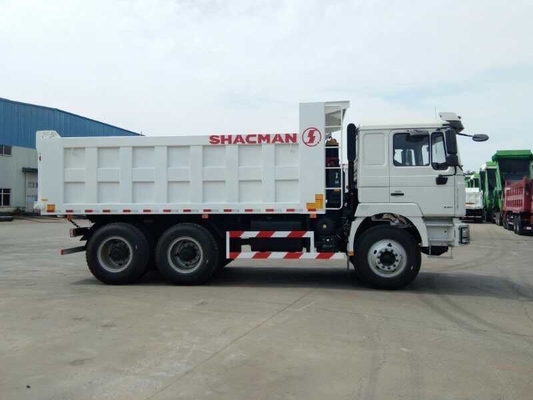 25-30 toneladas Capacidade 6X4 10 Rodas Shacman Carrinho de Reboque com Dimensão de Balde de 20cbm