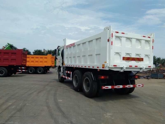 25-30 toneladas Capacidade 6X4 10 Rodas Shacman Carrinho de Reboque com Dimensão de Balde de 20cbm