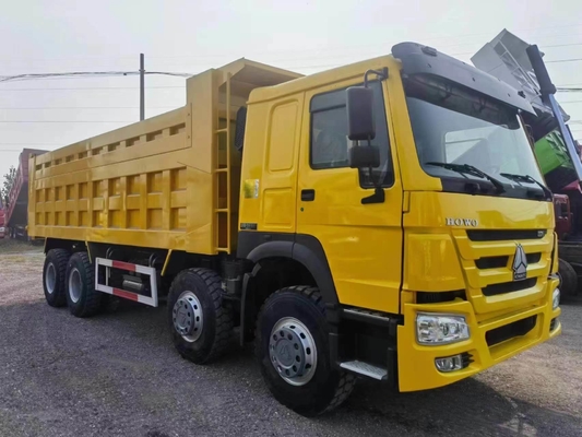 Sinotruk Heavy Duty 12 rodas 8X4 HOWO camião de descarga camião de desvio para LHD/Rhd roda motriz