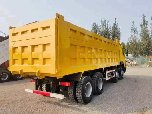 Sinotruk Heavy Duty 12 rodas 8X4 HOWO camião de descarga camião de desvio para LHD/Rhd roda motriz