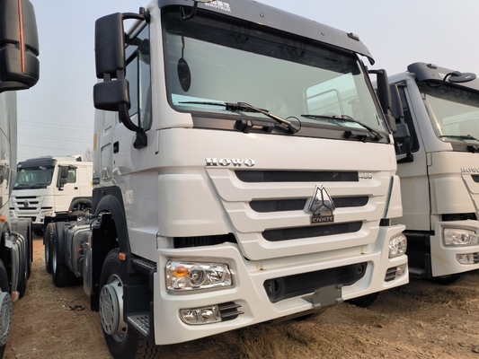 Sinotruk HOWO de segunda mão 6X4 Tractor truck com cabeça de reboque de carga pesada com e ≤5 lugares