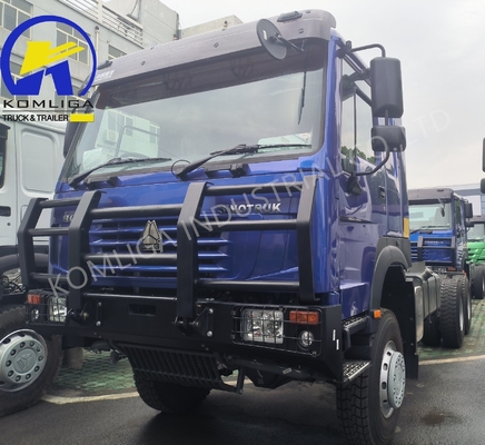 6X4 Roda motriz Sino Truck HOWO Trator Truck 6800*2500*3200mm com competitivo