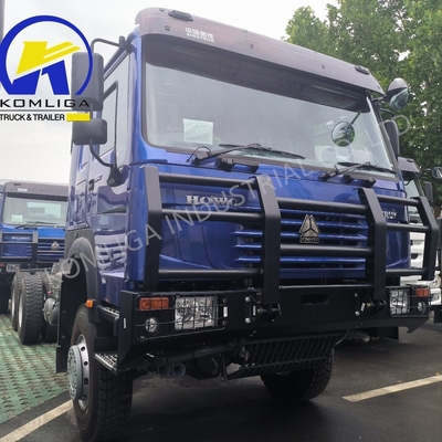 6X4 Roda motriz Sino Truck HOWO Trator Truck 6800*2500*3200mm com competitivo