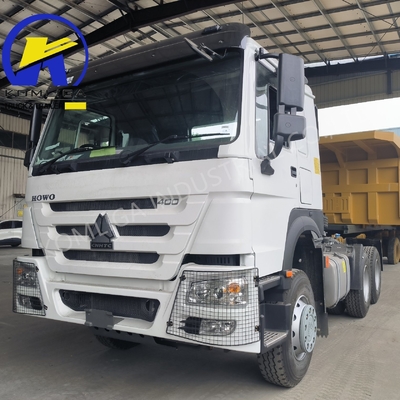 6X4 Roda motriz Sino Truck HOWO Trator Truck 6800*2500*3200mm com competitivo
