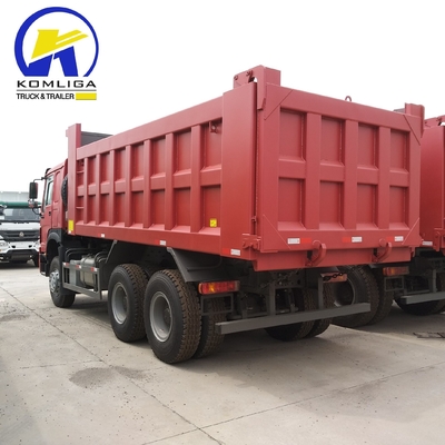 África Triturador Ventral Elevação Hidráulica HOWO camião de descarga Rhd LHD Triturador Sinotruck camião