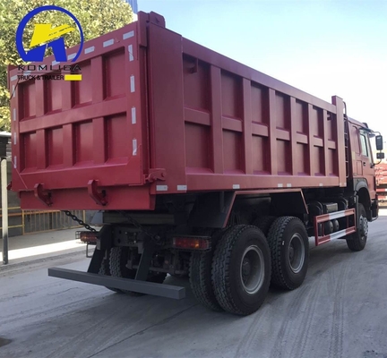 África Triturador Ventral Elevação Hidráulica HOWO camião de descarga Rhd LHD Triturador Sinotruck camião