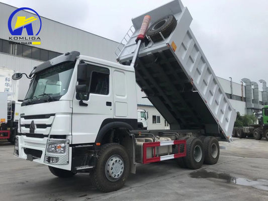 400HP Sinotruck HOWO Dump Truck 2023 com tanque de combustível de 300L e eixo dianteiro Hf9