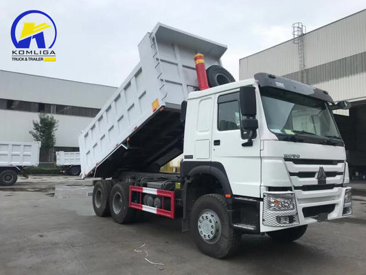 400HP Sinotruck HOWO Dump Truck 2023 com tanque de combustível de 300L e eixo dianteiro Hf9
