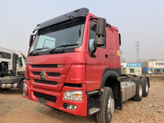 Sinotruk HOWO 6X4 caminhão-trator com 10 rodas cabeça de reboque e motor D12.42-20
