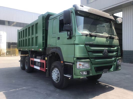 Caminhão de alta capacidade 6X4 371HP 375HP 10 Wheeler 30ton Sinotruk HOWO Tipper Dumper Dump