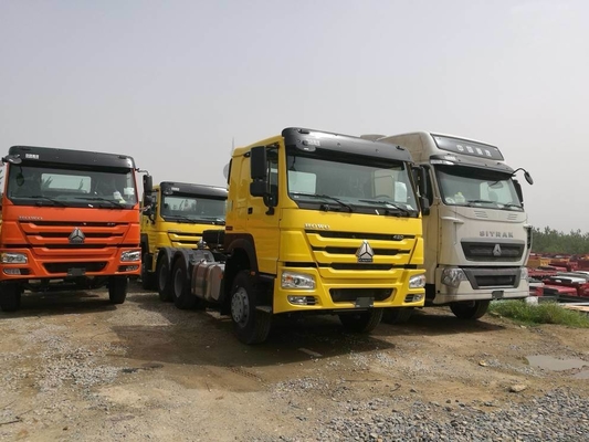 Sinotruk HOWO 6X4 Tractor Truck Head para Mini Trailer Truck Standard de emissões Euro 2