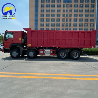 / Usado 8X4 12 Roda Sinotruk HOWO Carrinho de desvio DOT Certificado e solicitação personalizada