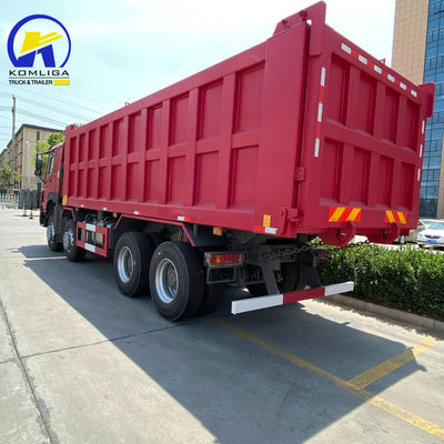 / Usado 8X4 12 Roda Sinotruk HOWO Carrinho de desvio DOT Certificado e solicitação personalizada